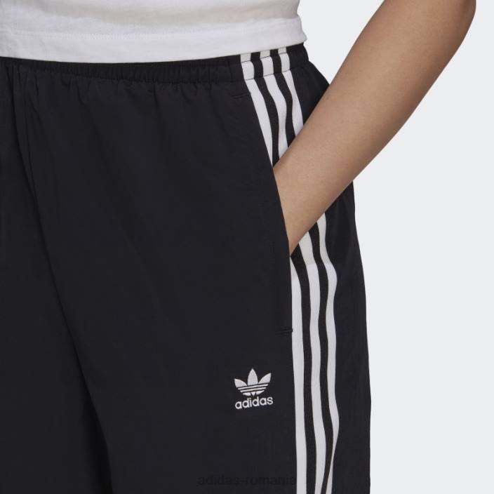 Adidas pantaloni negri adicolor classics cu blocare femei negru 2JBN2920