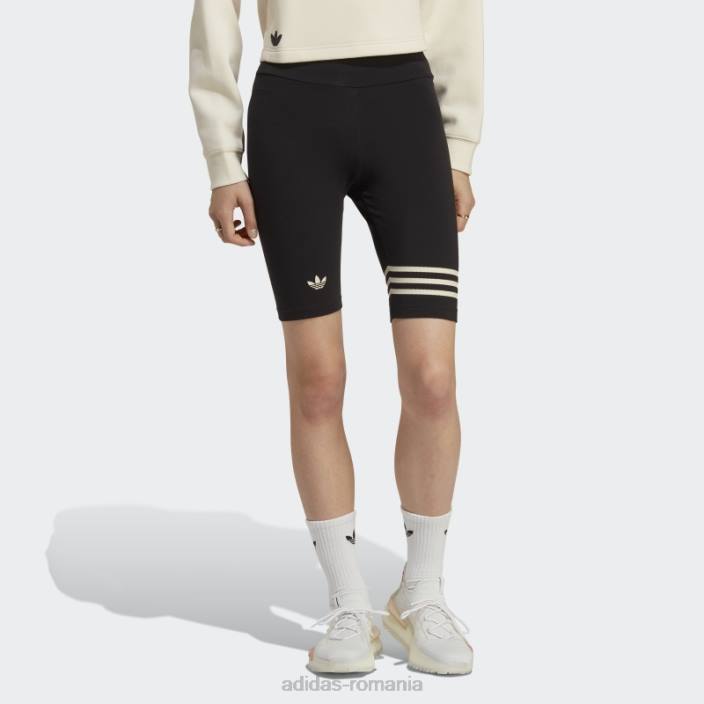 Adidas pantaloni negri adicolor neuclassics pentru biciclete adidas femei negru 2JBN10107