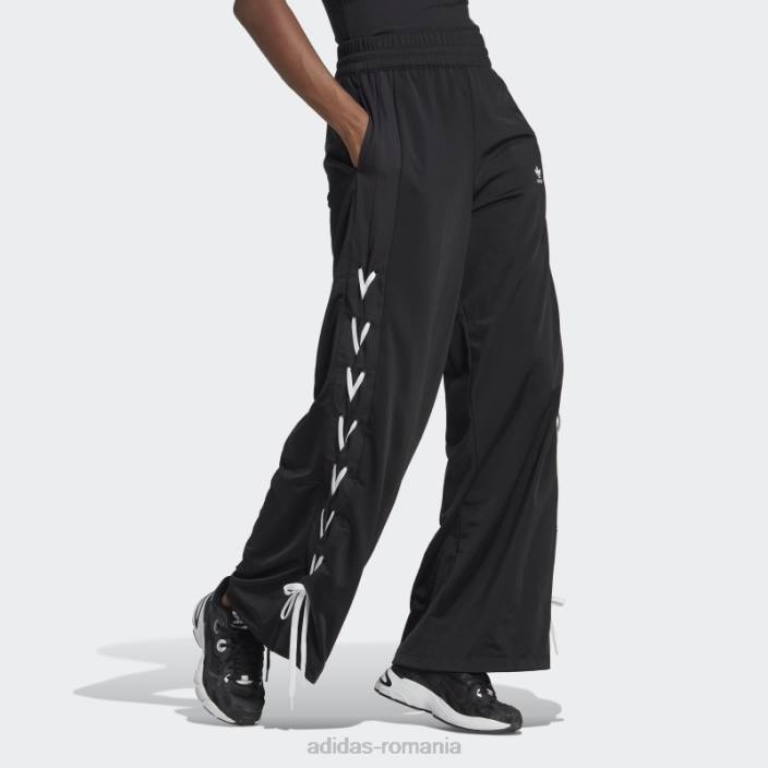 Adidas pantaloni negri adidas cu dantelă mereu originali femei negru 2JBN2700