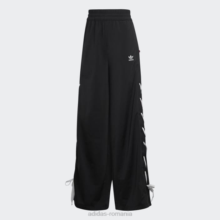 Adidas pantaloni negri adidas cu dantelă mereu originali femei negru 2JBN2700