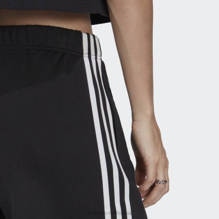 Adidas pantaloni negri cu tivul deschis femei negru 2JBN9476