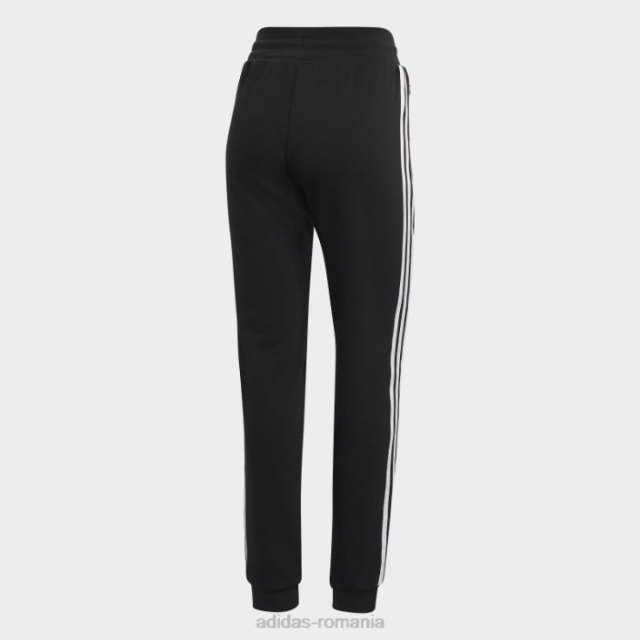 Adidas pantaloni negri subțiri cu manșete femei negru 2JBN2747