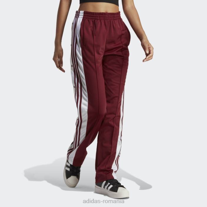Adidas pantaloni roșii adicolor classics adibreak femei roșu 2JBN2369