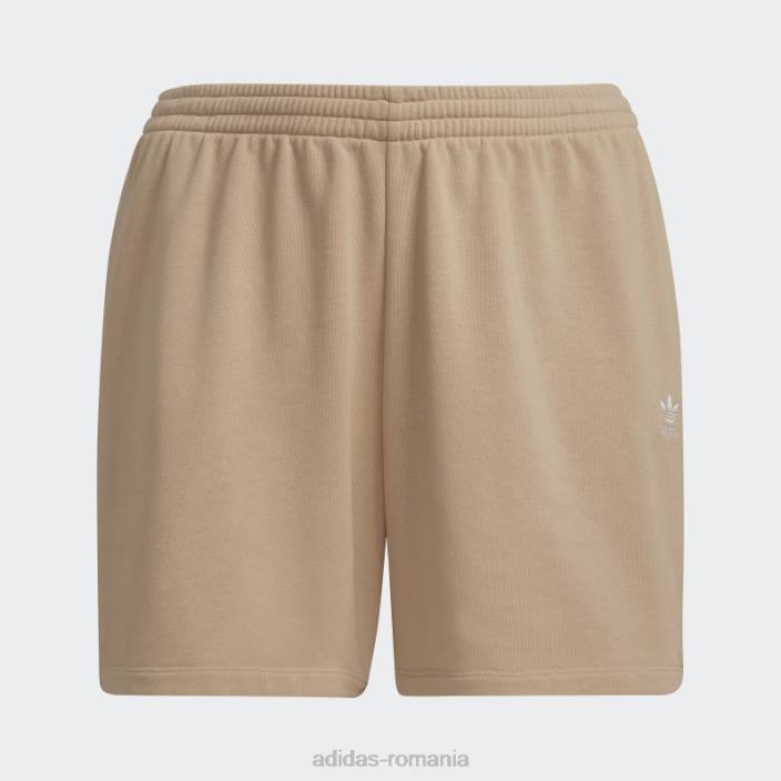 Adidas pantaloni scurți adicolor essentials (plus size) bej femei bej 2JBN9872