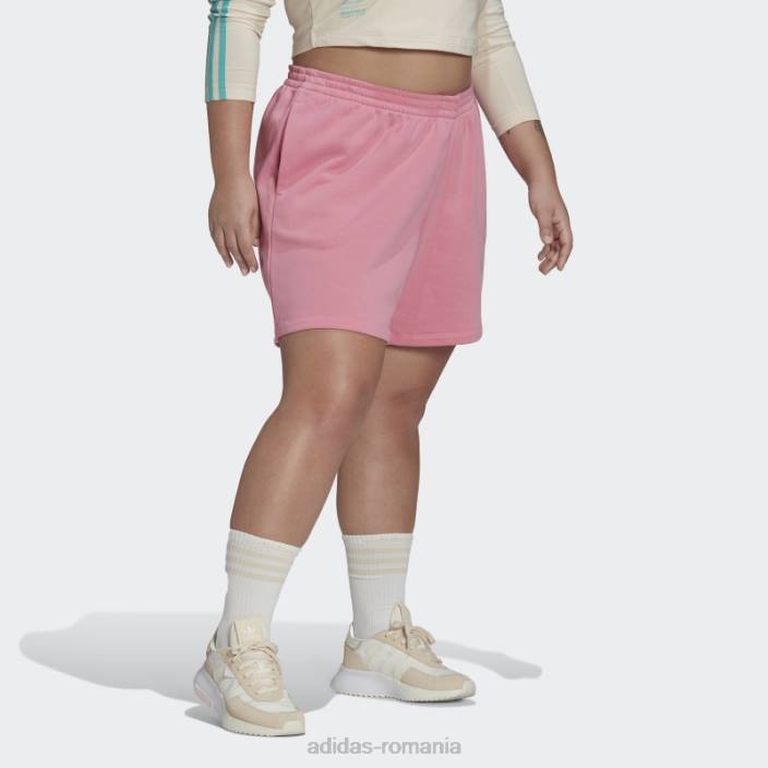 Adidas pantaloni scurți adicolor essentials roz (marime plus) femei roz 2JBN9862
