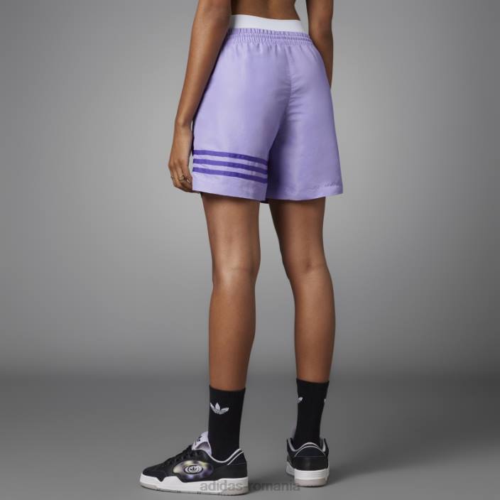 Adidas pantaloni scurți adicolor neuclassics lila femei liliac 2JBN17432