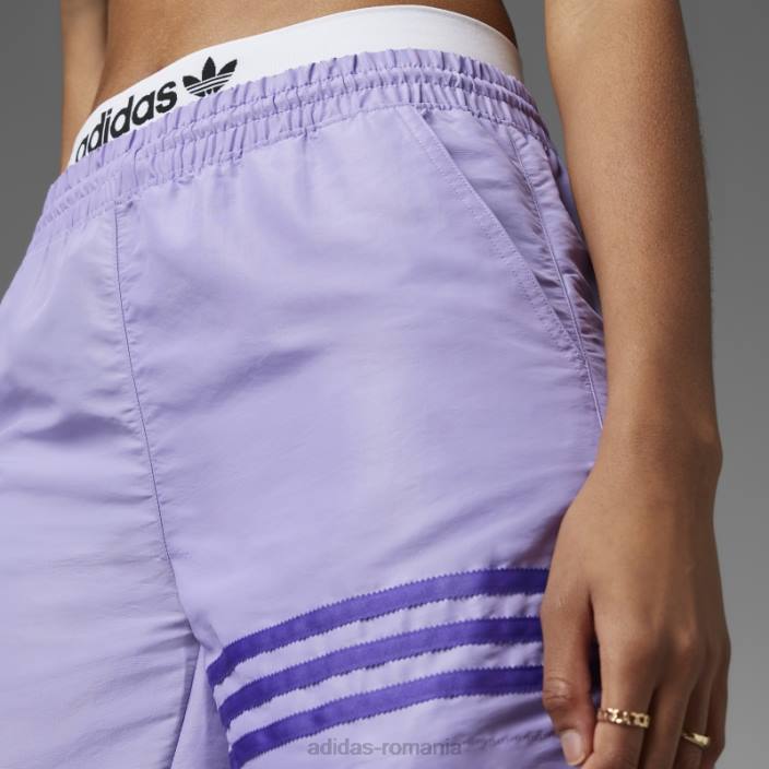 Adidas pantaloni scurți adicolor neuclassics lila femei liliac 2JBN17432