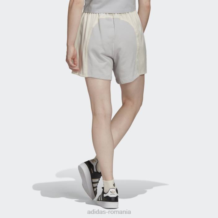 Adidas pantaloni scurți adicolor split trefoil alb femei alb 2JBN10819