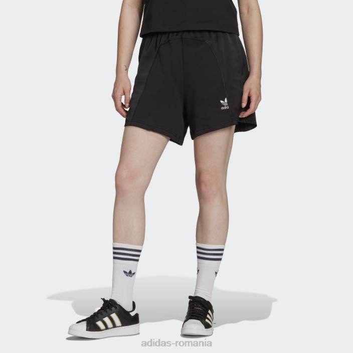 Adidas pantaloni scurți adicolor split trefoil negru adidas femei negru 2JBN2898