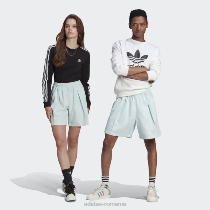 Adidas pantaloni scurți croiți adicolor contempo (neutru de gen) albastru adidas femei albastru 2JBN2814