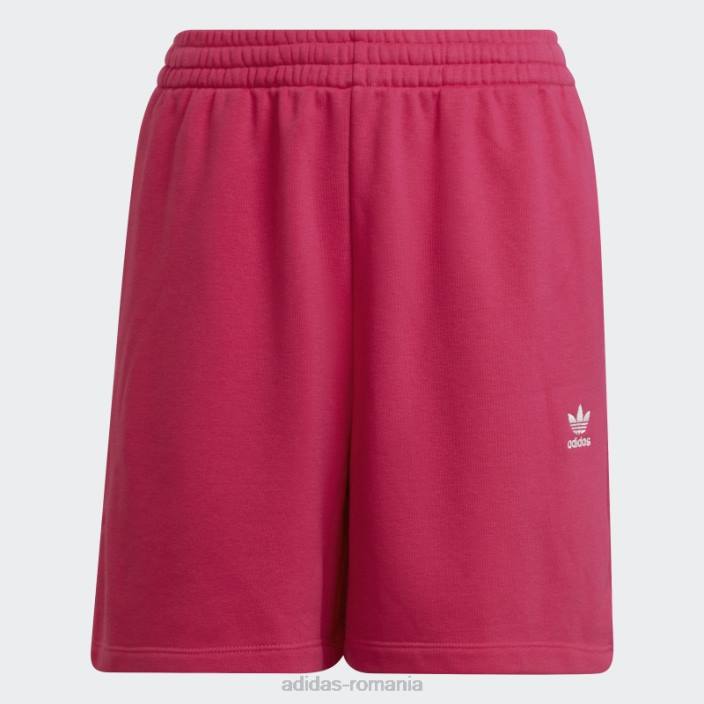 Adidas pantaloni scurți din țesătură franțuzească adicolor pur magenta femei magenta real 2JBN10612