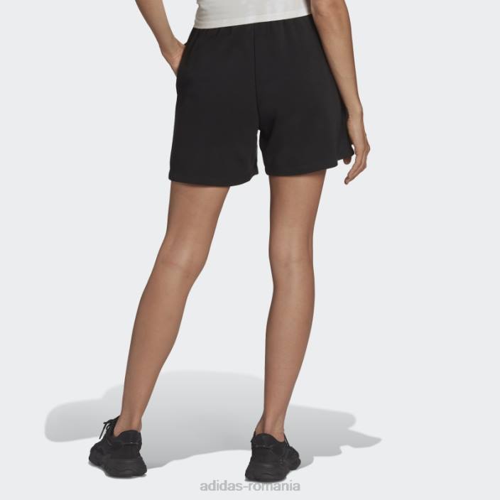 Adidas pantaloni scurți negri adicolor essentials french terry femei negru 2JBN3010