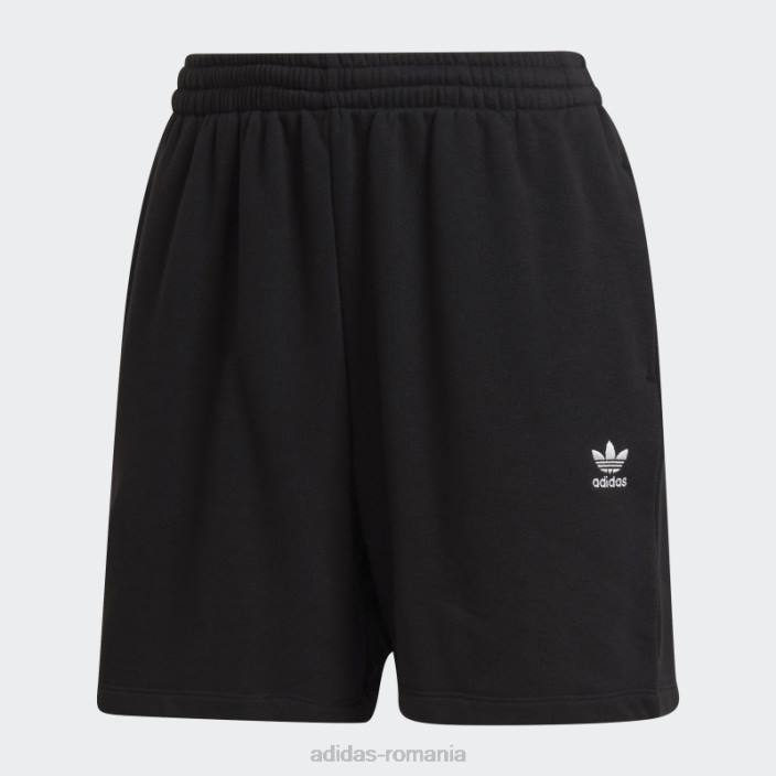 Adidas pantaloni scurți negri adicolor essentials french terry femei negru 2JBN3010