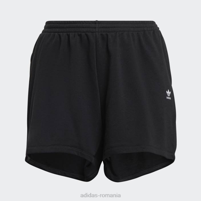 Adidas pantaloni scurți negri adicolor essentials (mărime plus) femei negru 2JBN9863