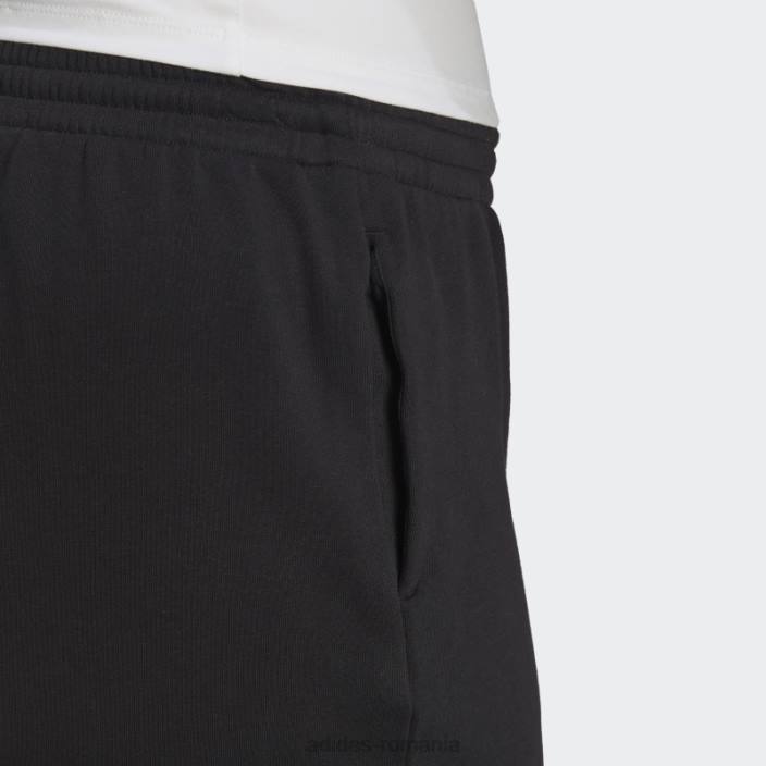 Adidas pantaloni scurți negri adicolor essentials (mărime plus) femei negru 2JBN9863
