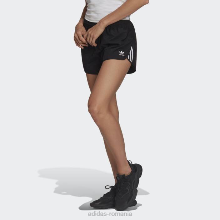 Adidas pantaloni scurți negru adicolor classics cu 3 dungi adidas femei negru 2JBN17517
