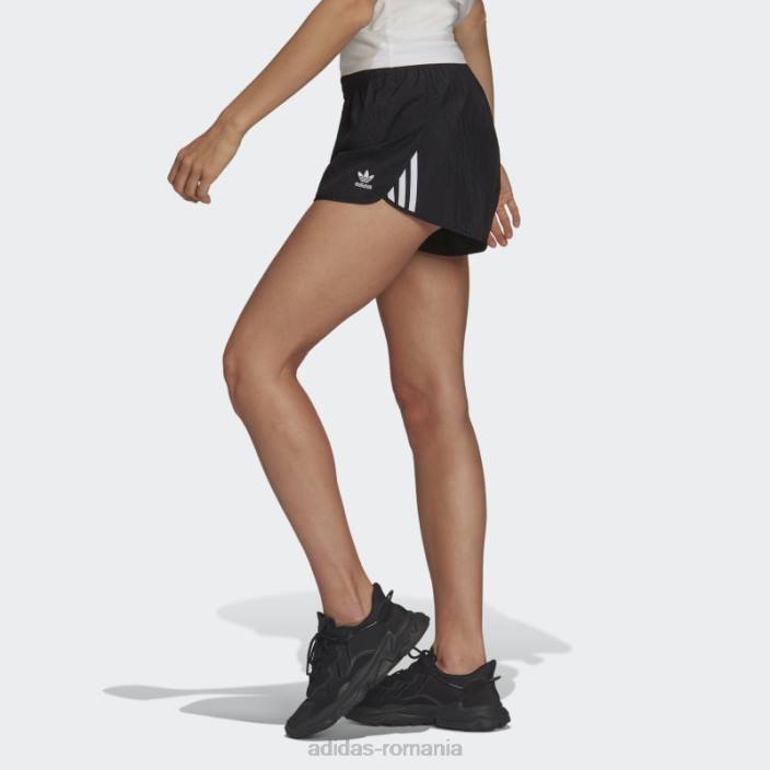 Adidas pantaloni scurți negru adicolor classics cu 3 dungi adidas femei negru 2JBN17517