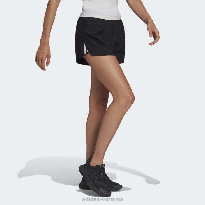 Adidas pantaloni scurți negru adicolor classics cu 3 dungi adidas femei negru 2JBN17517