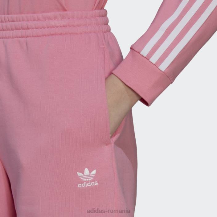 Adidas pantaloni scurți roz adicolor essentials french terry femei roz 2JBN10097