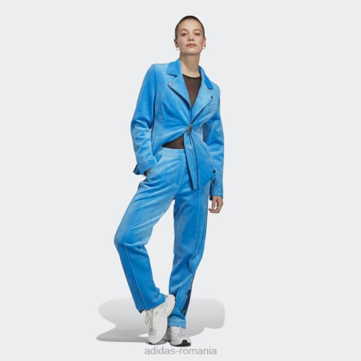 Adidas pasăre albastră versiunea albastră geaca biker santiago adidas femei pasare albastra 2JBN16833