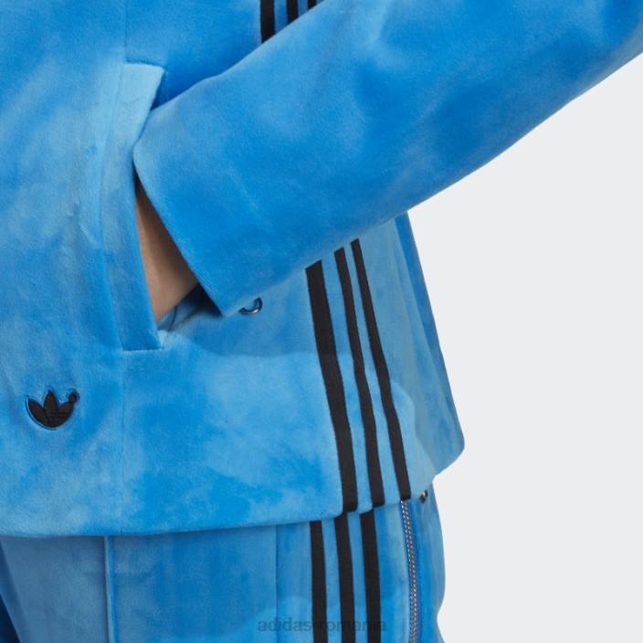 Adidas pasăre albastră versiunea albastră geaca biker santiago adidas femei pasare albastra 2JBN16833