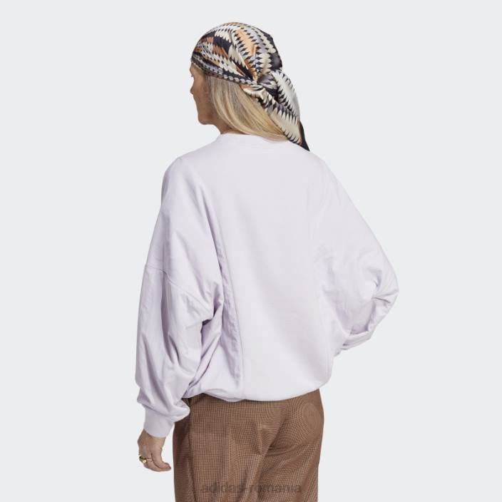 Adidas premium essentials pulover hibrid nailon argintiu zori femei zori argintii 2JBN17210