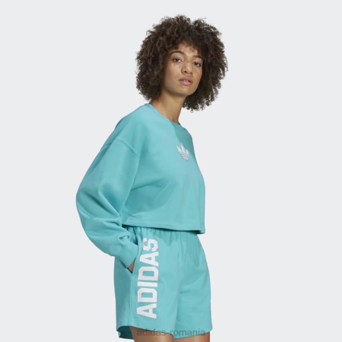 Adidas pulover mint rush streetball femei papură cu mentă 2JBN3233