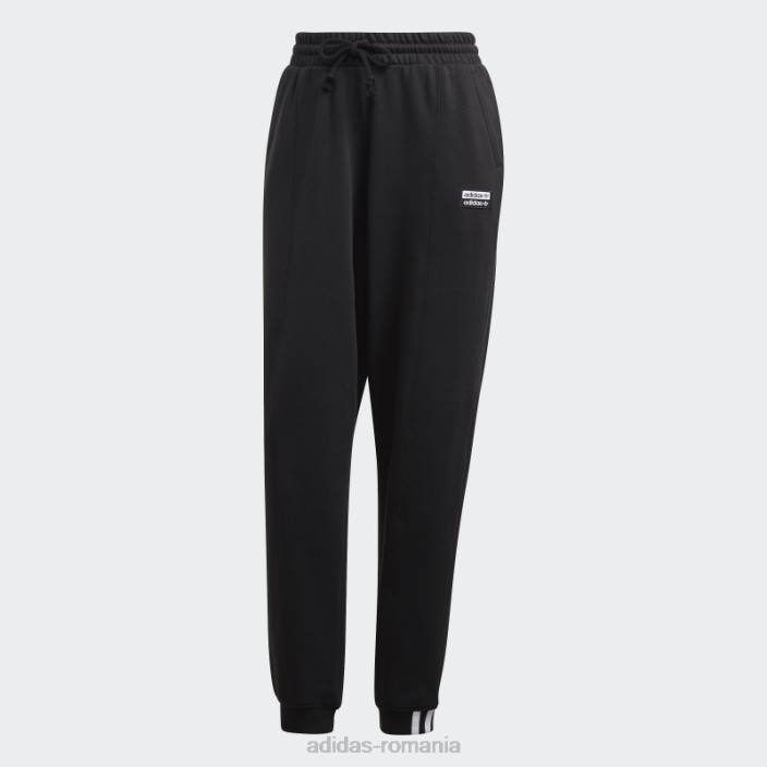 Adidas r.y.v. pantaloni negri adidas femei negru 2JBN10542