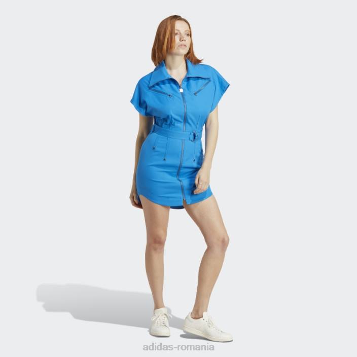 Adidas rochie cămașă club versiune albastră pasăre albastră adidas femei pasare albastra 2JBN17430