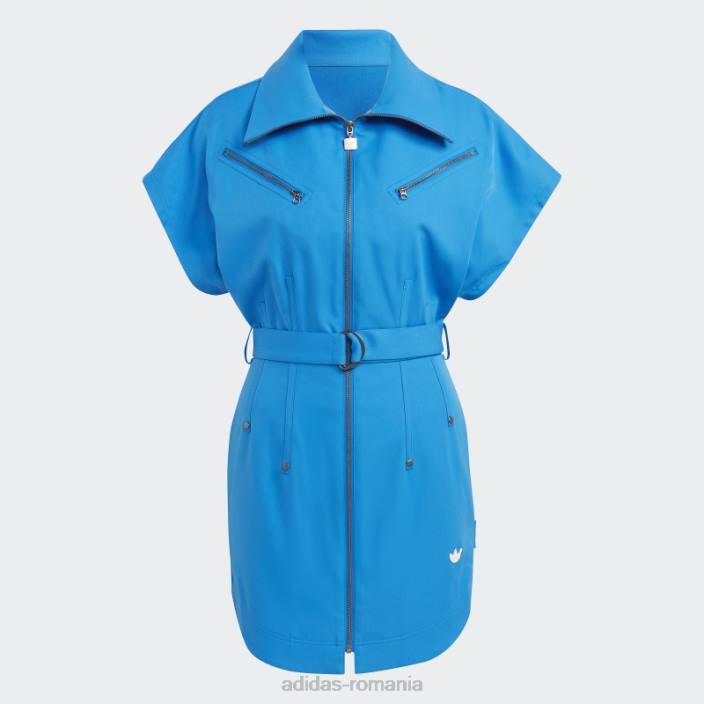 Adidas rochie cămașă club versiune albastră pasăre albastră adidas femei pasare albastra 2JBN17430