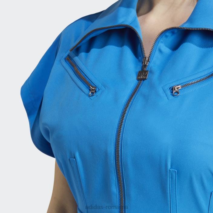 Adidas rochie cămașă club versiune albastră pasăre albastră adidas femei pasare albastra 2JBN17430