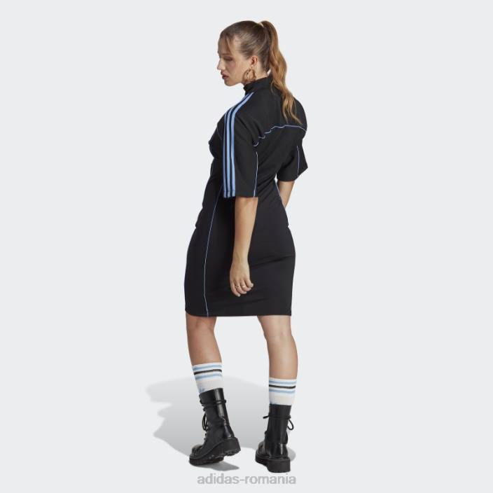Adidas rochie cu linie de croială neagră femei negru 2JBN9344