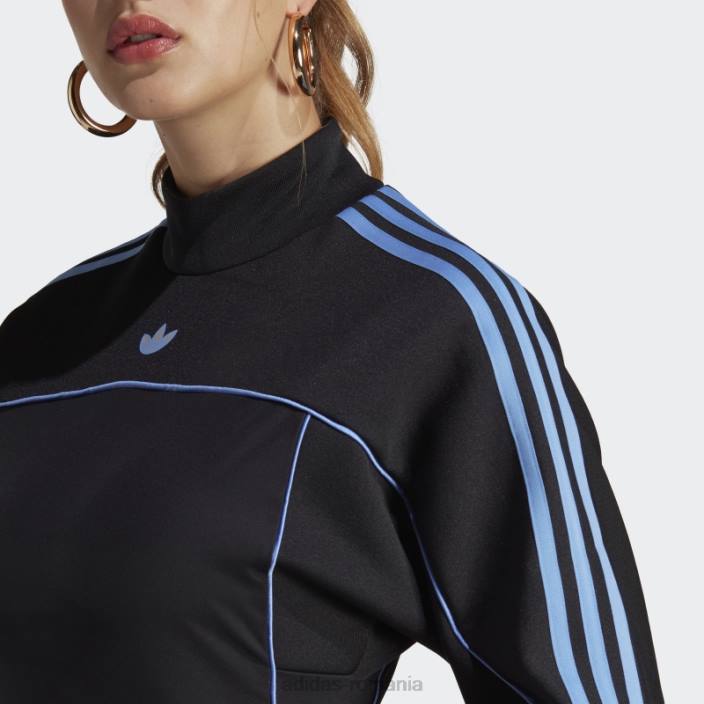 Adidas rochie cu linie de croială neagră femei negru 2JBN9344