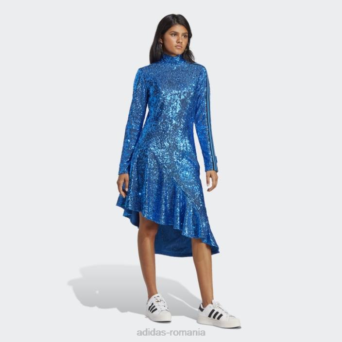 Adidas rochie cu paiete blue bird varianta albastra femei pasare albastra 2JBN2644