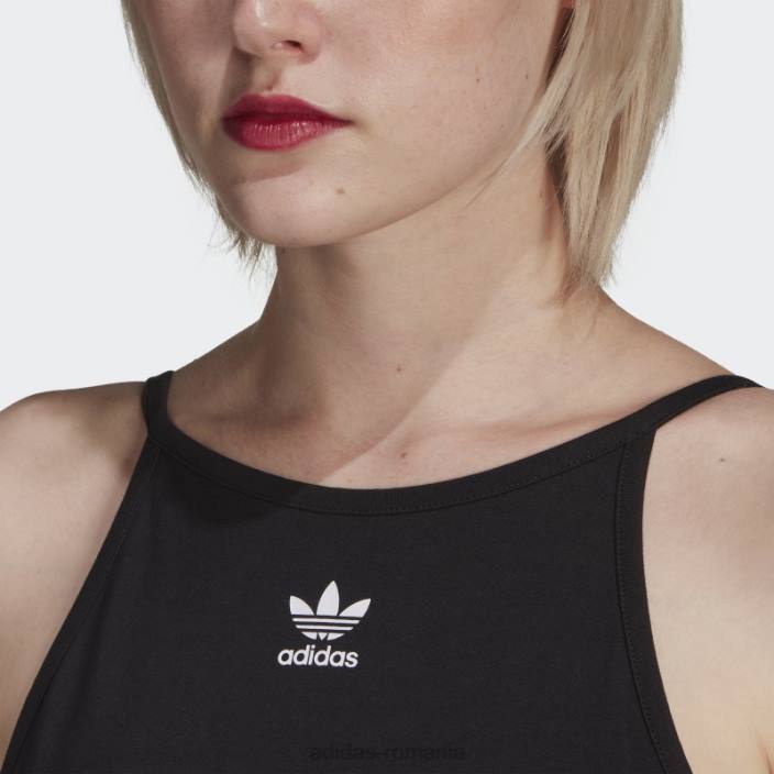 Adidas rochie de vara neagra stramta adicolor classics femei negru 2JBN9331