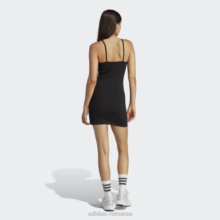 Adidas rochie de vara stransa adicolor classics neagra femei negru 2JBN16789