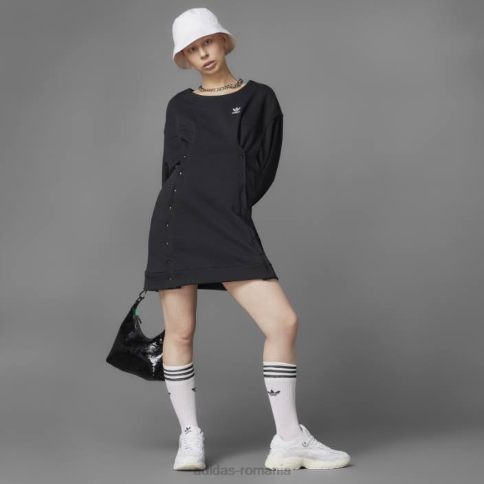 Adidas rochie hanorac neagra intotdeauna originala femei negru 2JBN10493