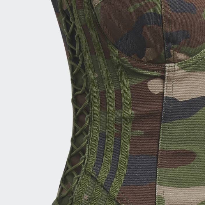 Adidas rochie mini twill aop camo femei aop camo 2JBN3740