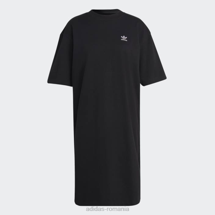 Adidas rochie neagra adicolor classics tip tricou mare femei negru 2JBN9292
