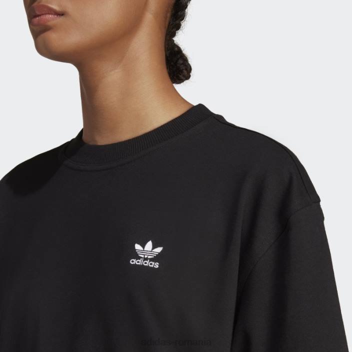 Adidas rochie neagra adicolor classics tip tricou mare femei negru 2JBN9292