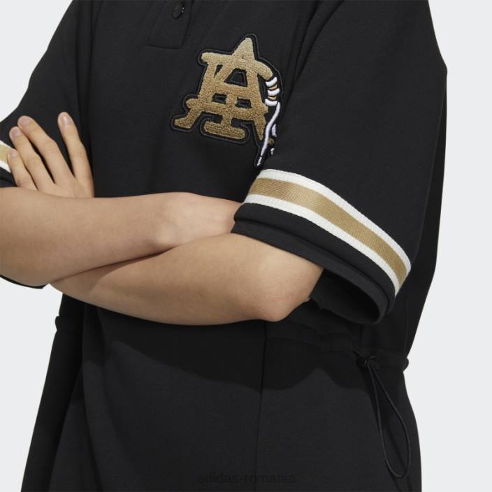 Adidas rochie polo neagră modernă pentru colegiu femei negru 2JBN3178
