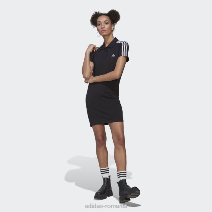 Adidas rochie tricou adicolor classics negru femei negru 2JBN10082