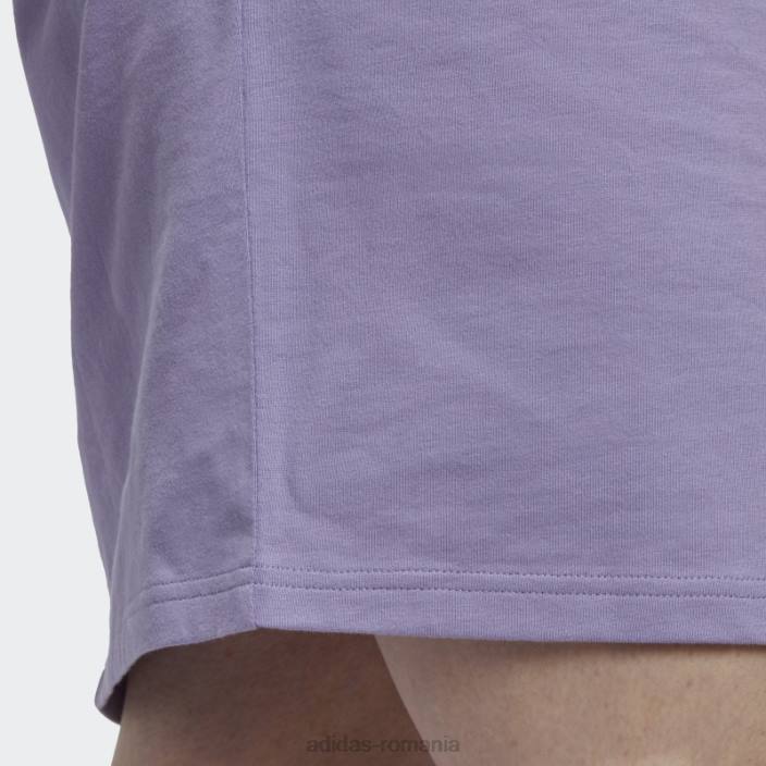 Adidas rochie trifoil lila adicolor classics femei liliac 2JBN9905