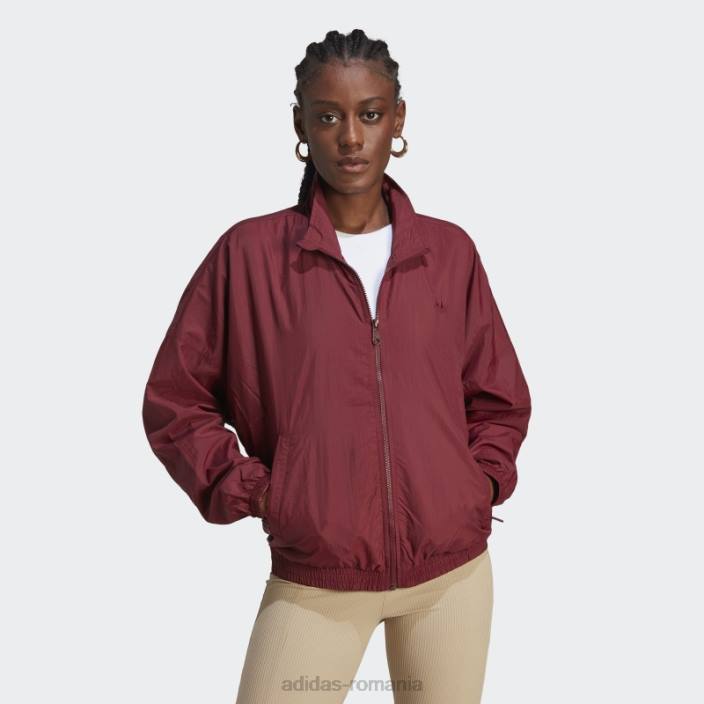 Adidas rosu premium essentials nailon trening top adidas femei roșu 2JBN17199