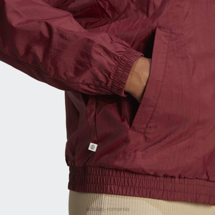 Adidas rosu premium essentials nailon trening top adidas femei roșu 2JBN17199