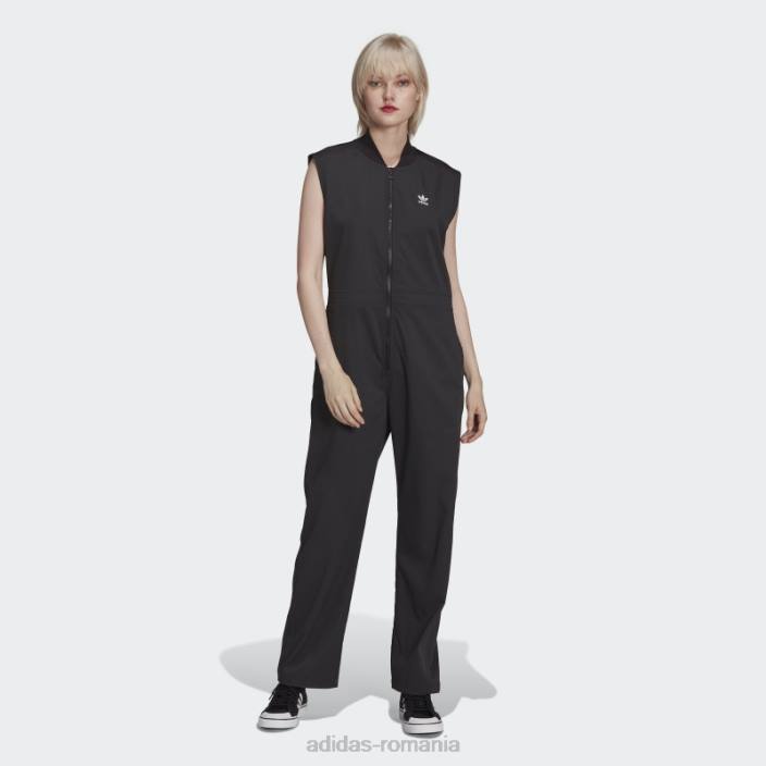 Adidas salopetă neagră adicolor classics largi femei negru 2JBN3203