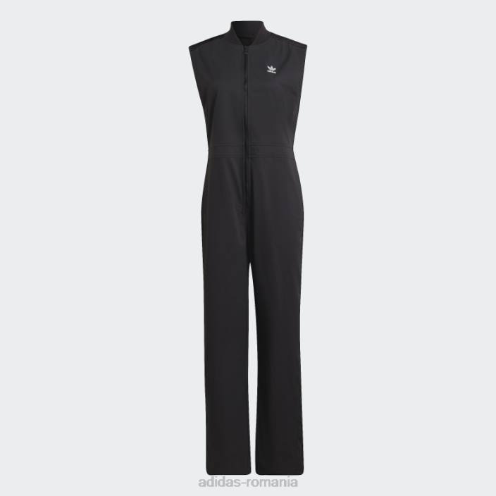 Adidas salopetă neagră adicolor classics largi femei negru 2JBN3203