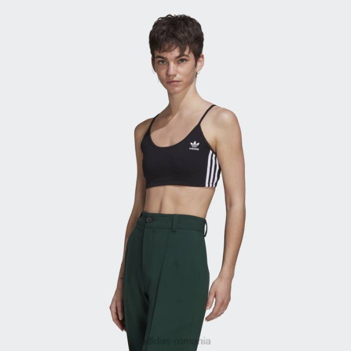 Adidas sutien adicolor classics top negru femei negru 2JBN9205