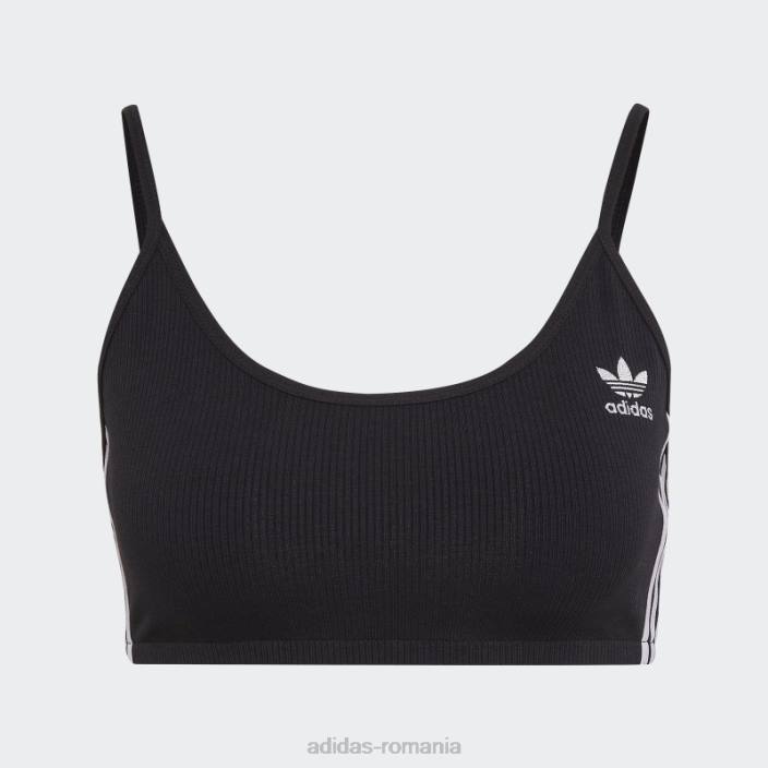 Adidas sutien adicolor classics top negru femei negru 2JBN9205