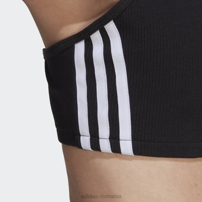 Adidas sutien adicolor classics top negru femei negru 2JBN9205